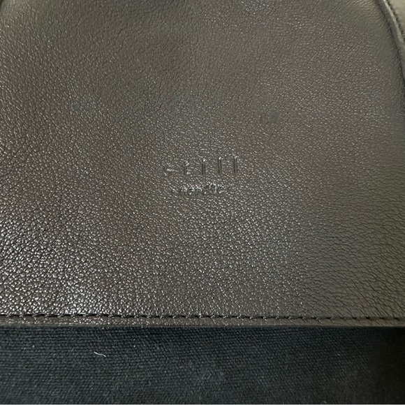 Still Nordic Jalen Large Canvas/Leather Backpack Laptop Bag in Black Unisex - Picture 3 of 15